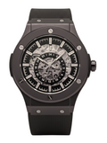Reloj esqueleto de acero inoxidable - El 199 Gunmetal de Dapper Watches