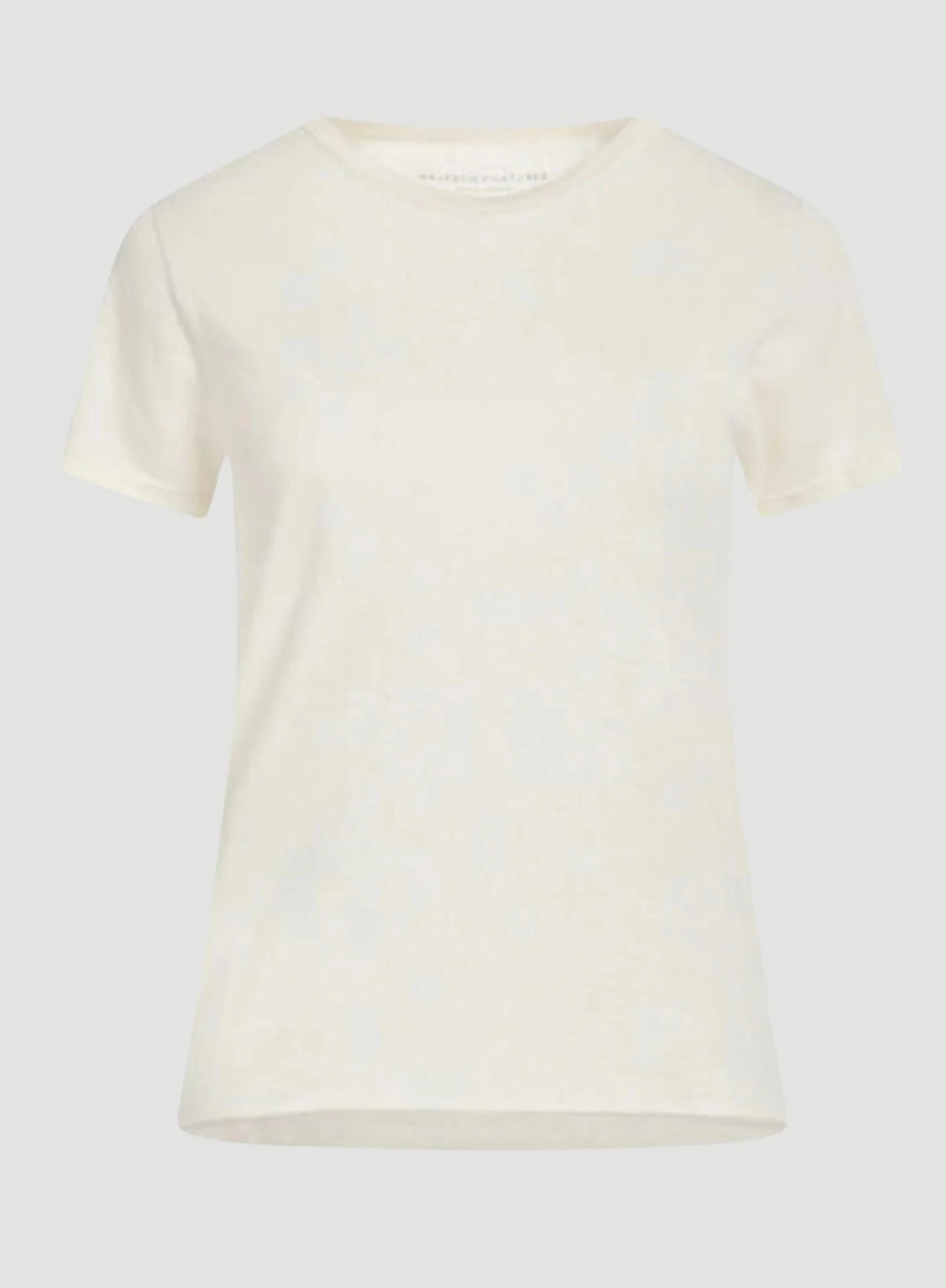 100% Machine Washable Cashmere Short Sleeve Crewneck T-Shirt