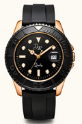 Reloj de Cuarzo Minimalista - La Edición Oro Rosa Noche Oscura